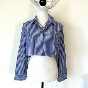 Zara • Cropped Button Down